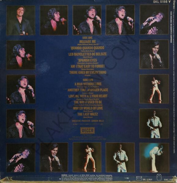 Engelbert Humperdinck – His Greatest Hits LP PLAK