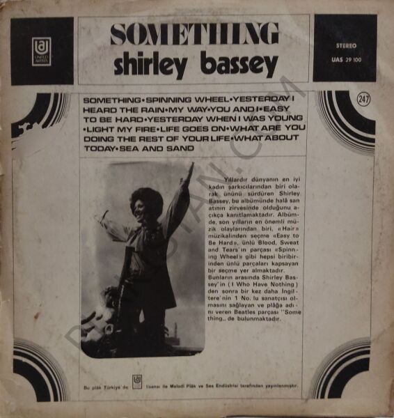 Shirley Bassey – Something LP PLAK
