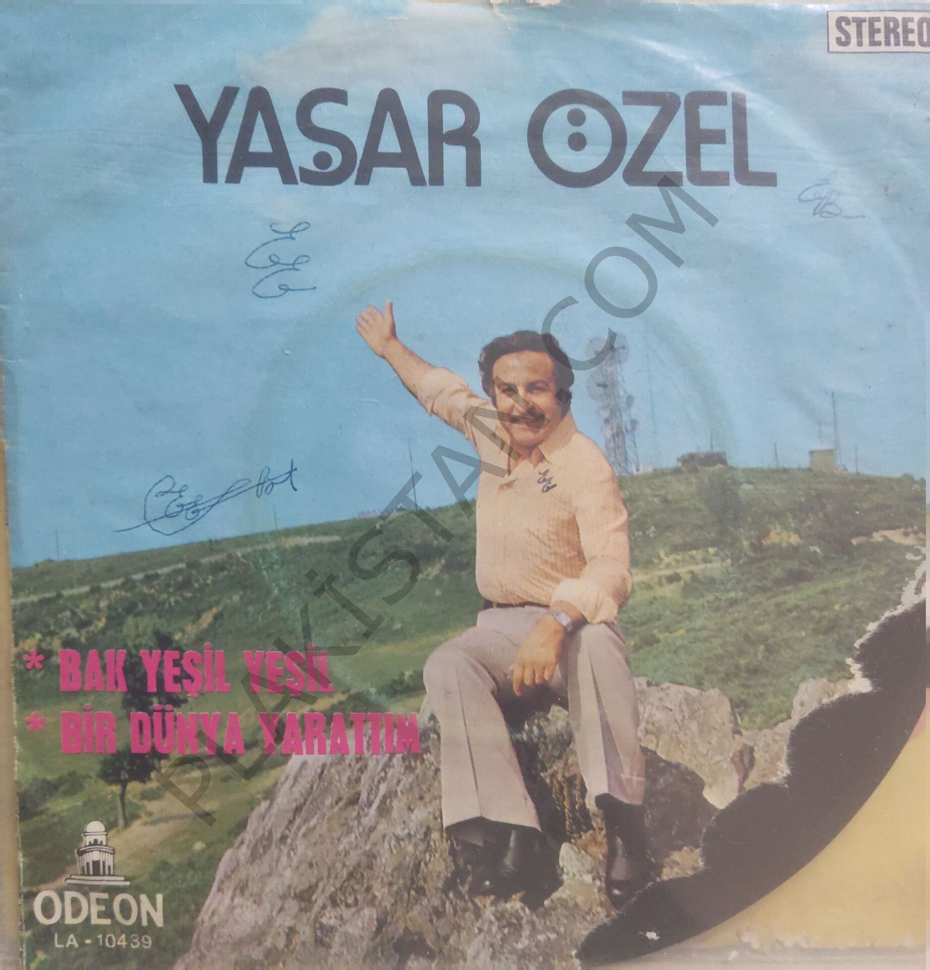 Yaşar Özel Bak Yeşil Yeşil 45 lik