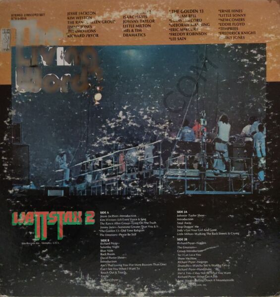 The Living Word - Wattstax 2 2 LP PLAK