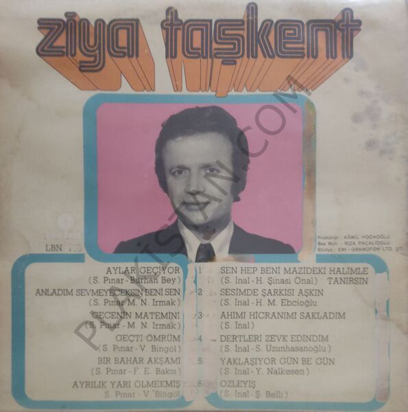 Ziya Taşkent - Bir Bahar akşamı - LP PLAK
