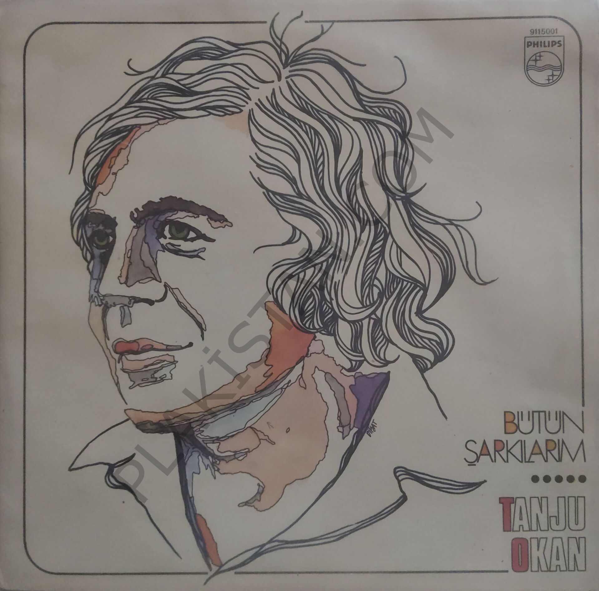 Tanju Okan Bütün Şarkılarım LP PLAK