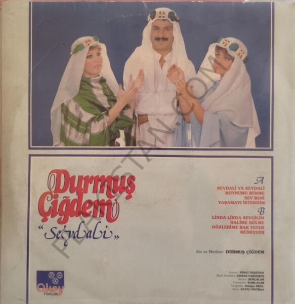 Durmuş Çiğdem Seydali LP PLAK
