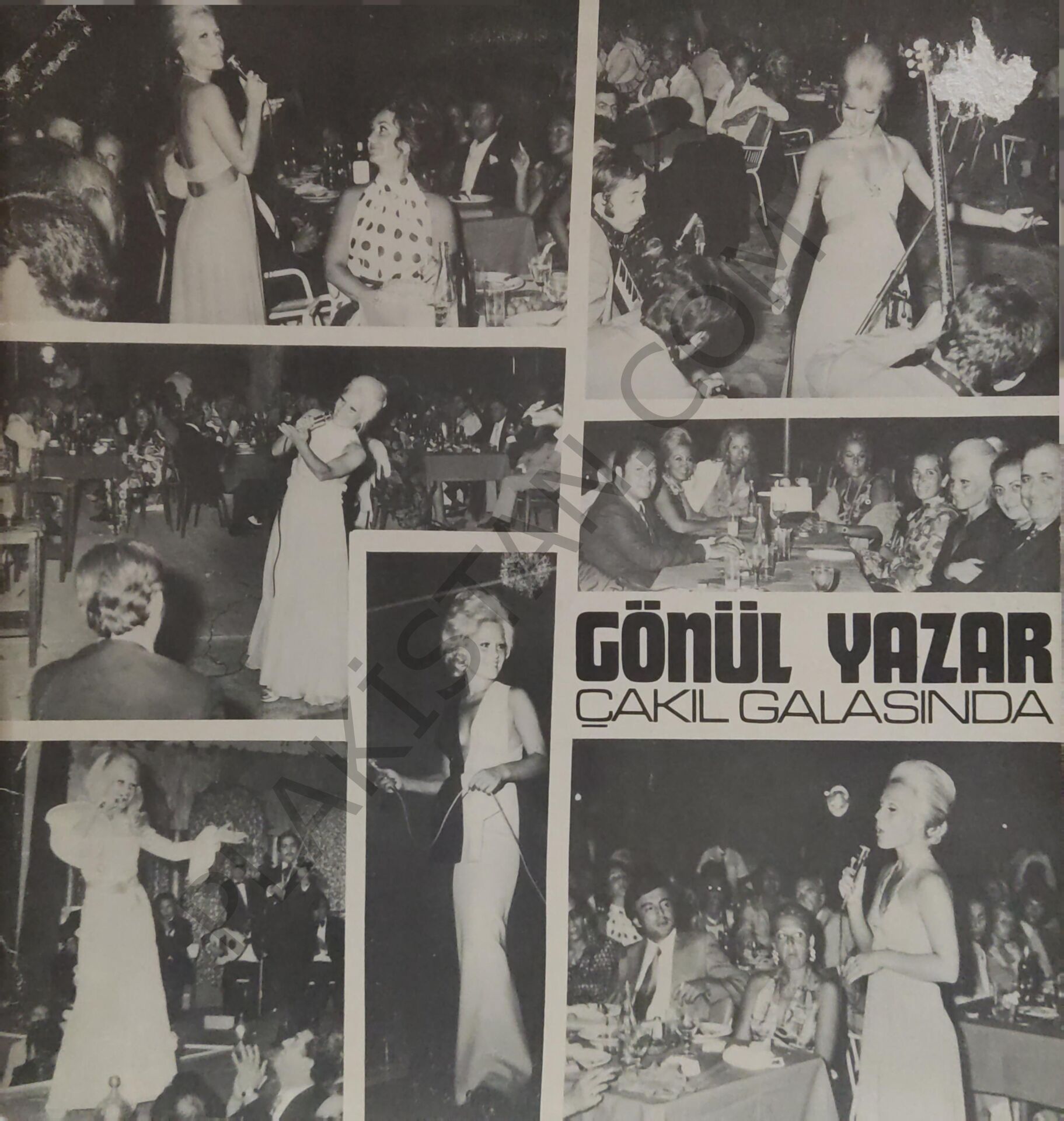 Gönül Yazar Çakıl Galasında LP PLAK