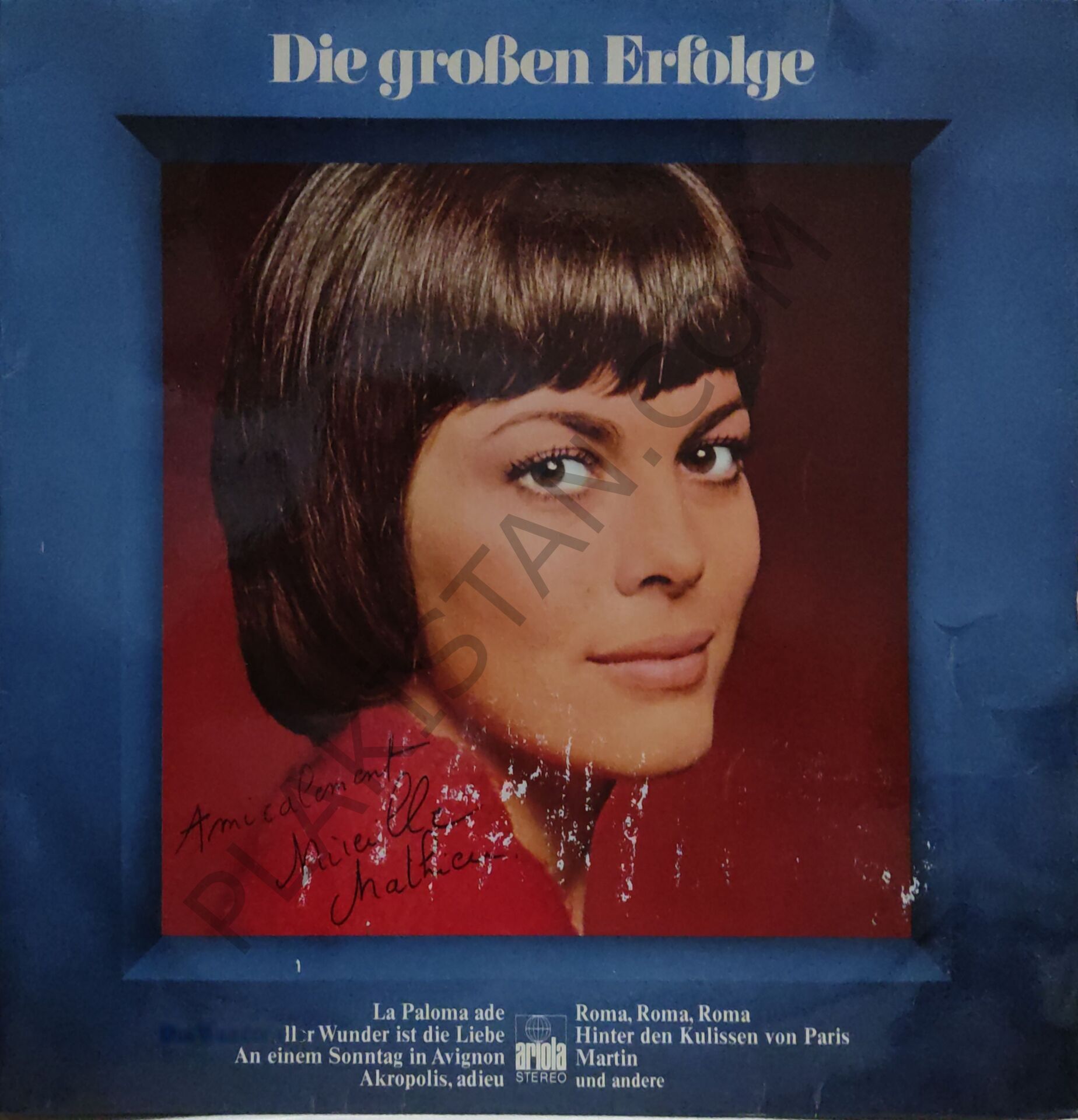 Mirelle Mathieu Die Grossen Erfolge LP PLAK