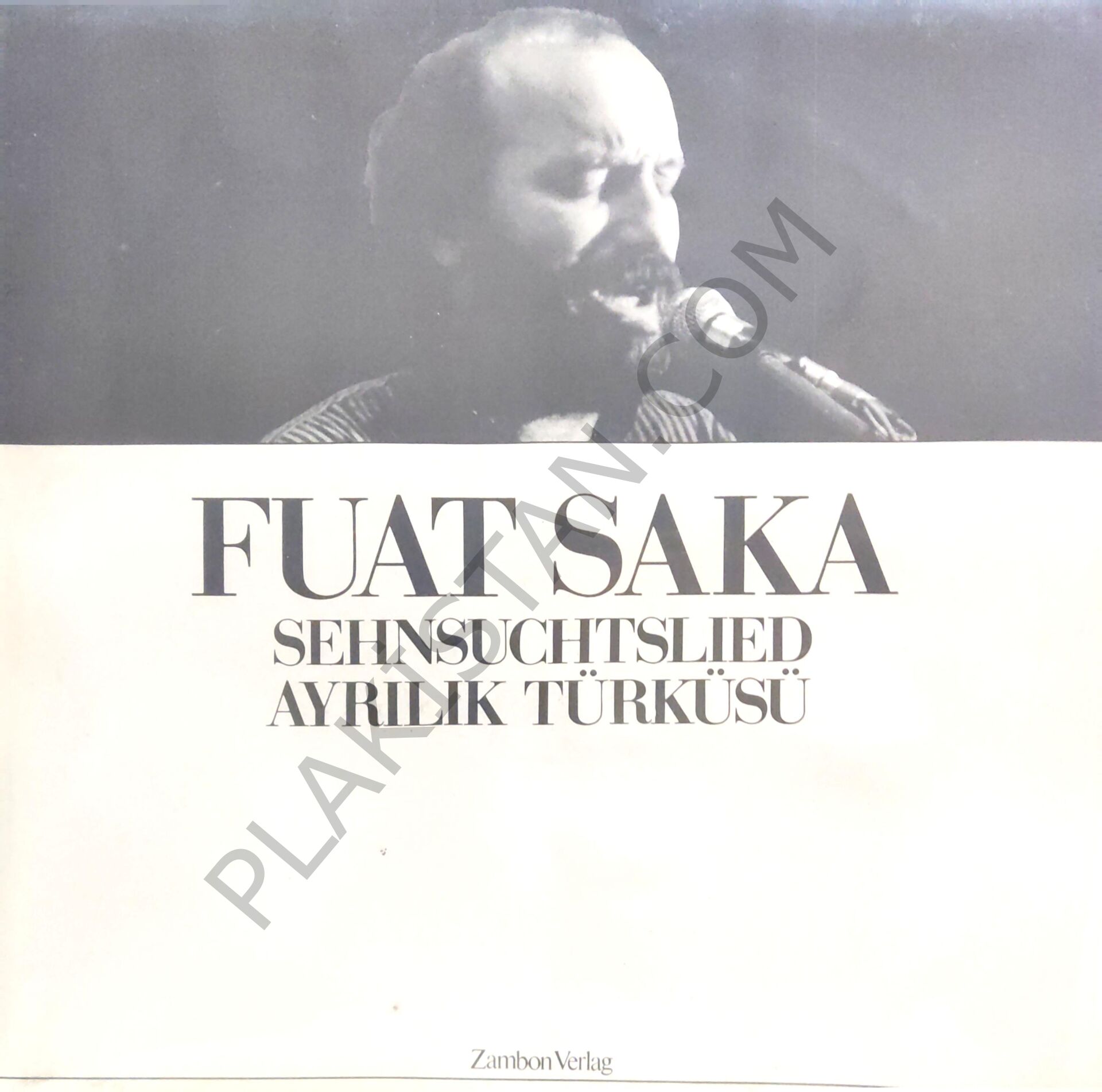 Fuat Saka Sehnsuchtslied Ayrılık Türküsü LP