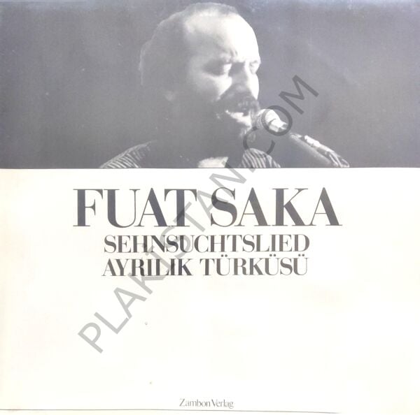 Fuat Saka Sehnsuchtslied Ayrılık Türküsü LP PLAK