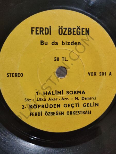 Ferdi Özbeğen Buda Bizden EP 45lik