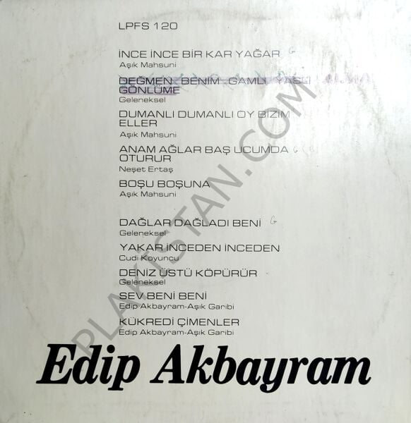 Edip Akbayram - İnce İnce Bir Kar Yağar LP