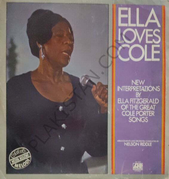 Ella Fitzgerald Ella Loves Cole LP PLAK