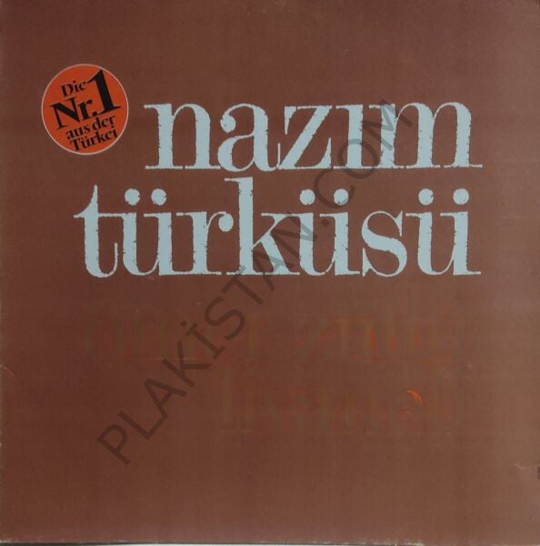 Ömer Zülfü Livaneli Alman Baskı Nazım Türküsü LP