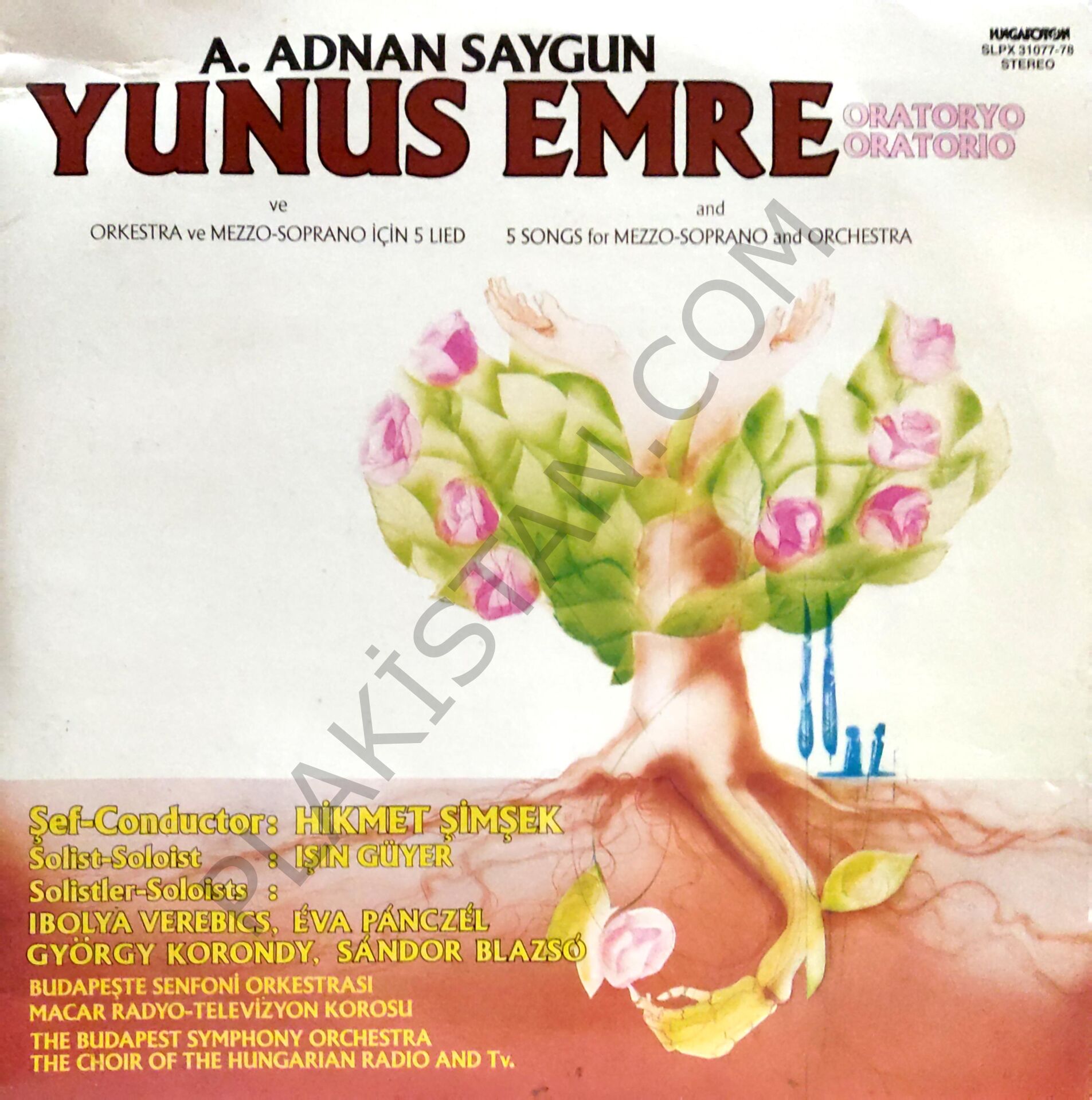 A. Adnan Saygun - Yunus Emre Oratoryo Double LP PLAK