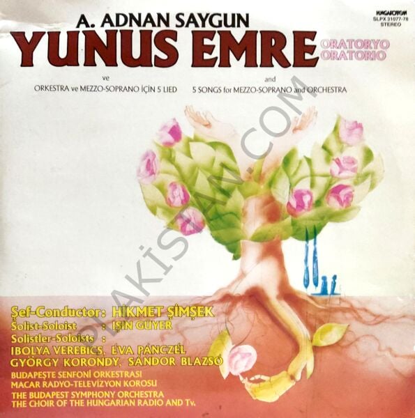 A. Adnan Saygun - Yunus Emre Oratoryo Double LP PLAK