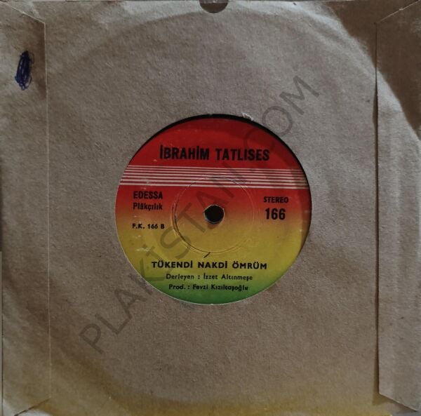 İbrahim Tatlıses - Kurban Olayım O Kaşı Karaya - 45 LİK PLAK