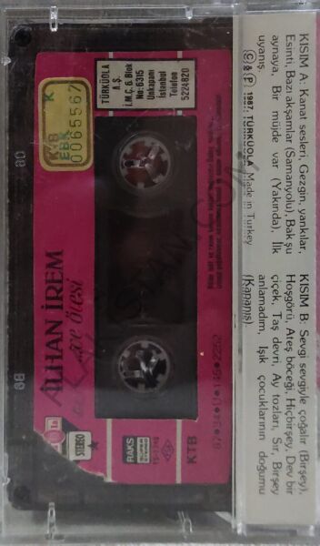 İlhan İrem - Ve Ötesi - 1987 TÜRKÜOLA- KASET