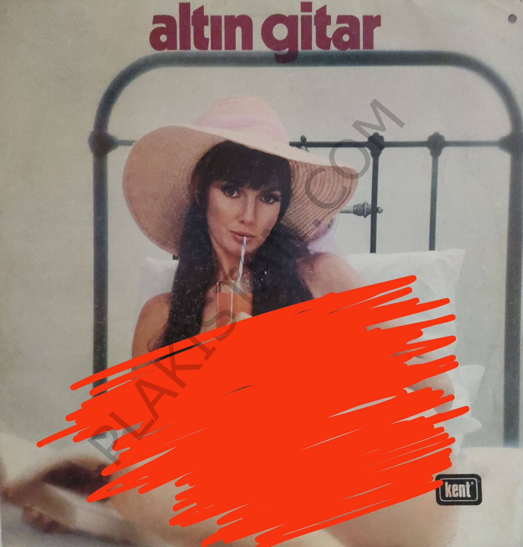 Altın Gitar - Metin Alkanlı Ve Orkestrası LP PLAK