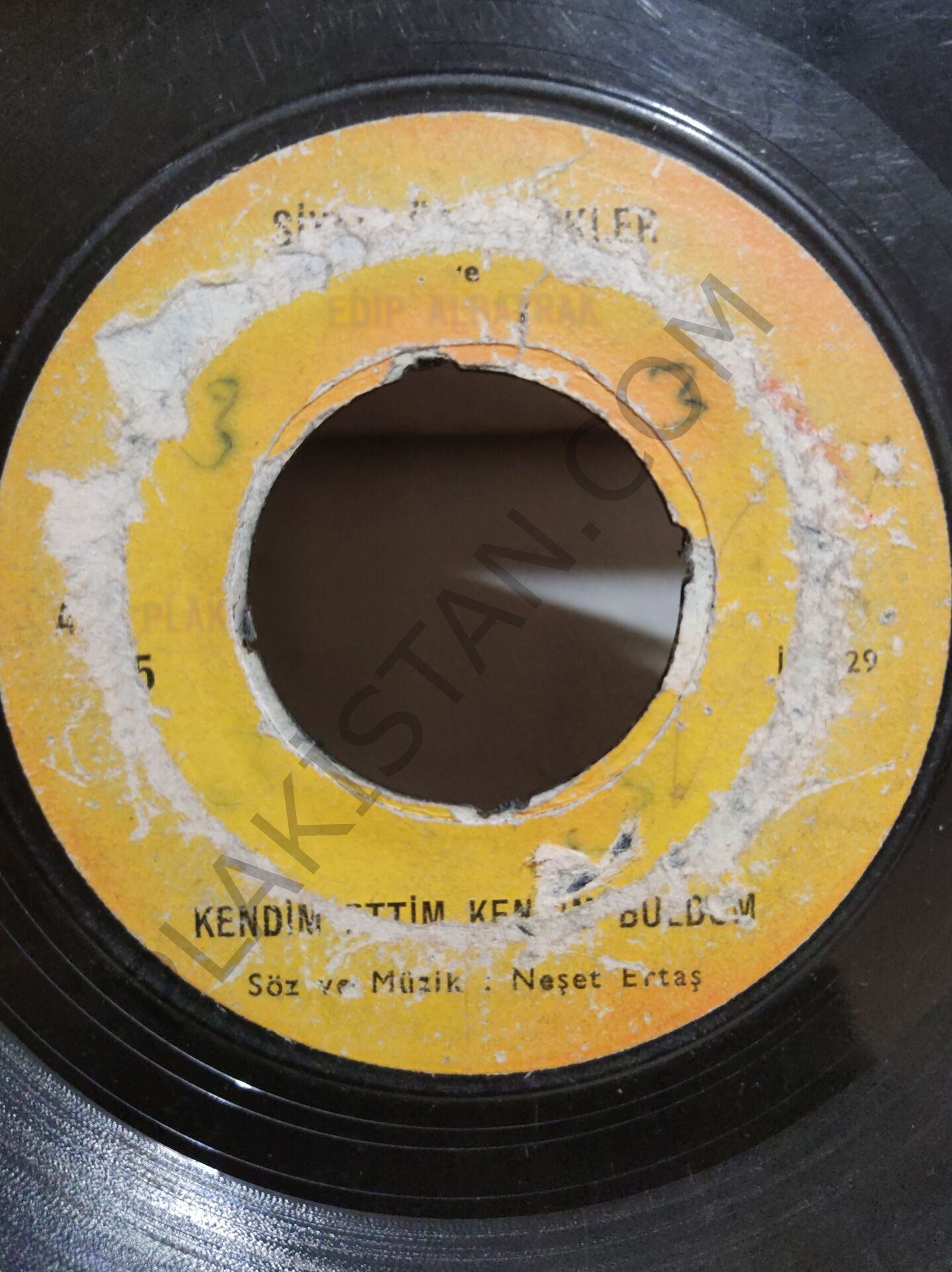 Siyah Örümcekler ve Edip Akbayram Kendim Ettim Kendim Buldum 45lik