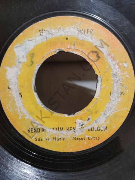 Siyah Örümcekler ve Edip Akbayram Kendim Ettim Kendim Buldum 45lik