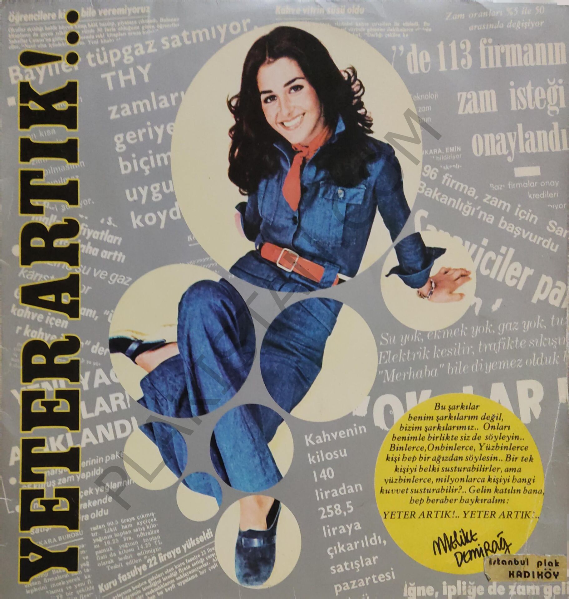 Melike Demirağ Yeter Artık LP