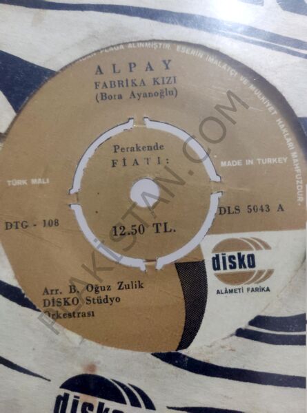 Alpay - Fabrika Kızı 45lik