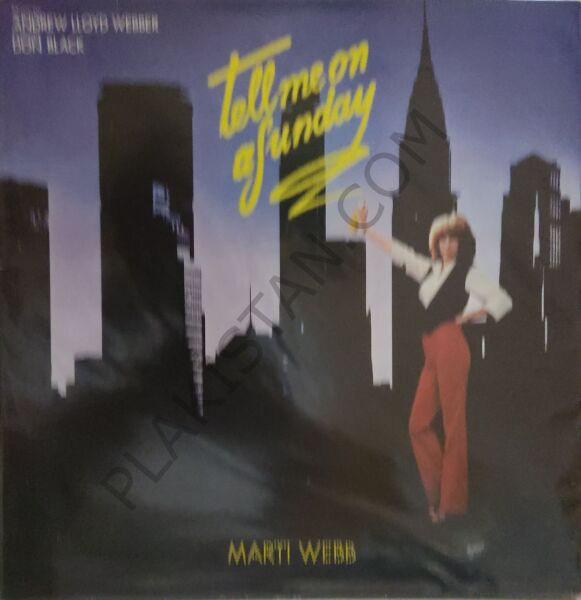 Marti Webb Tell Me On A Sunday LP PLAK