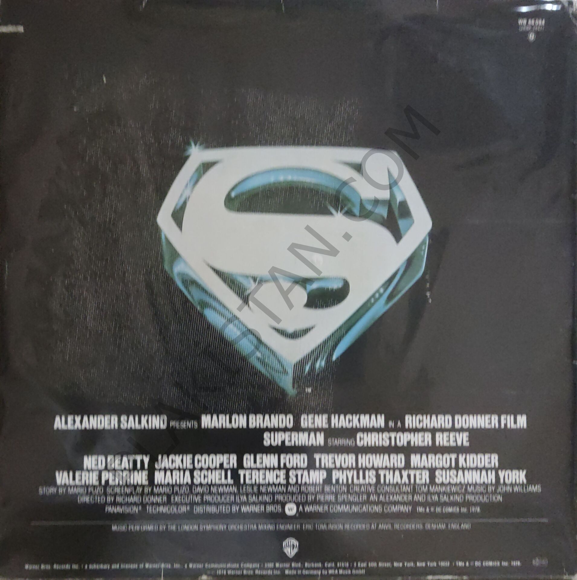John Williams – Superman The Movie (Original Sound Track) LP PLAK