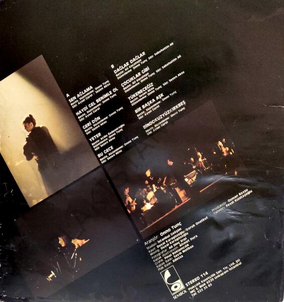 Sezen Aksu Sen Ağlama LP PLAK