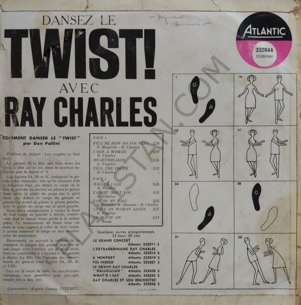 Ray Charles – Twist! Com Ray Charles Em Pessoa LP PLAK