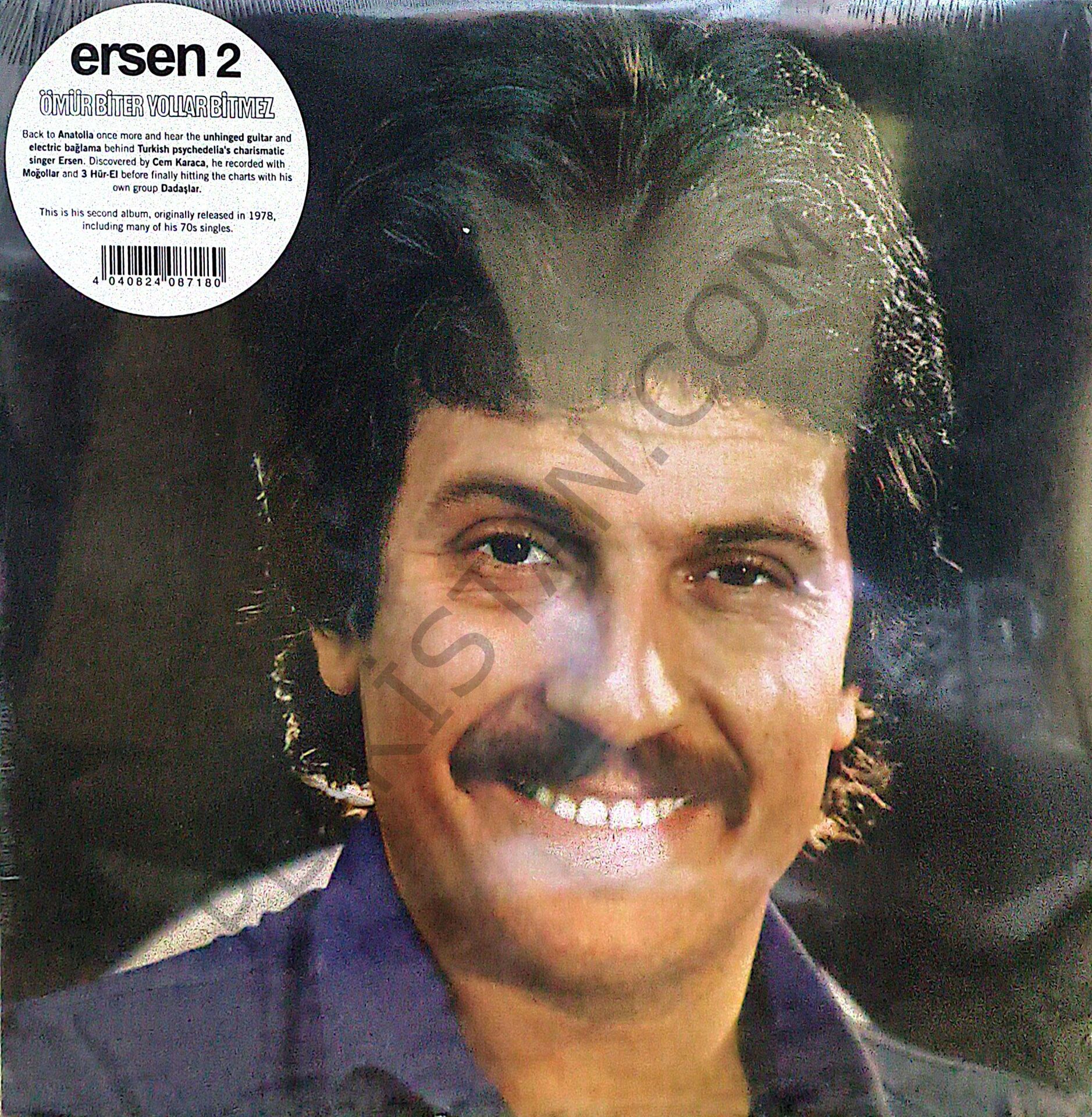 Ersen 2 - Ömür biter yollar bitmez LP PLAK