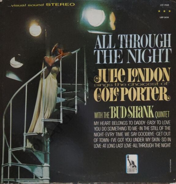 Julie London With The Bud Shank Quintet – All Through The Night LP PLAK