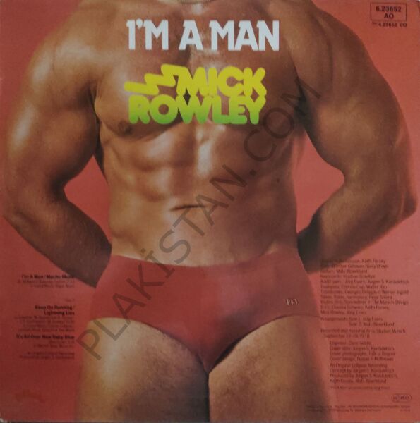 Mick Rowley – I'm A Man LP PLAK