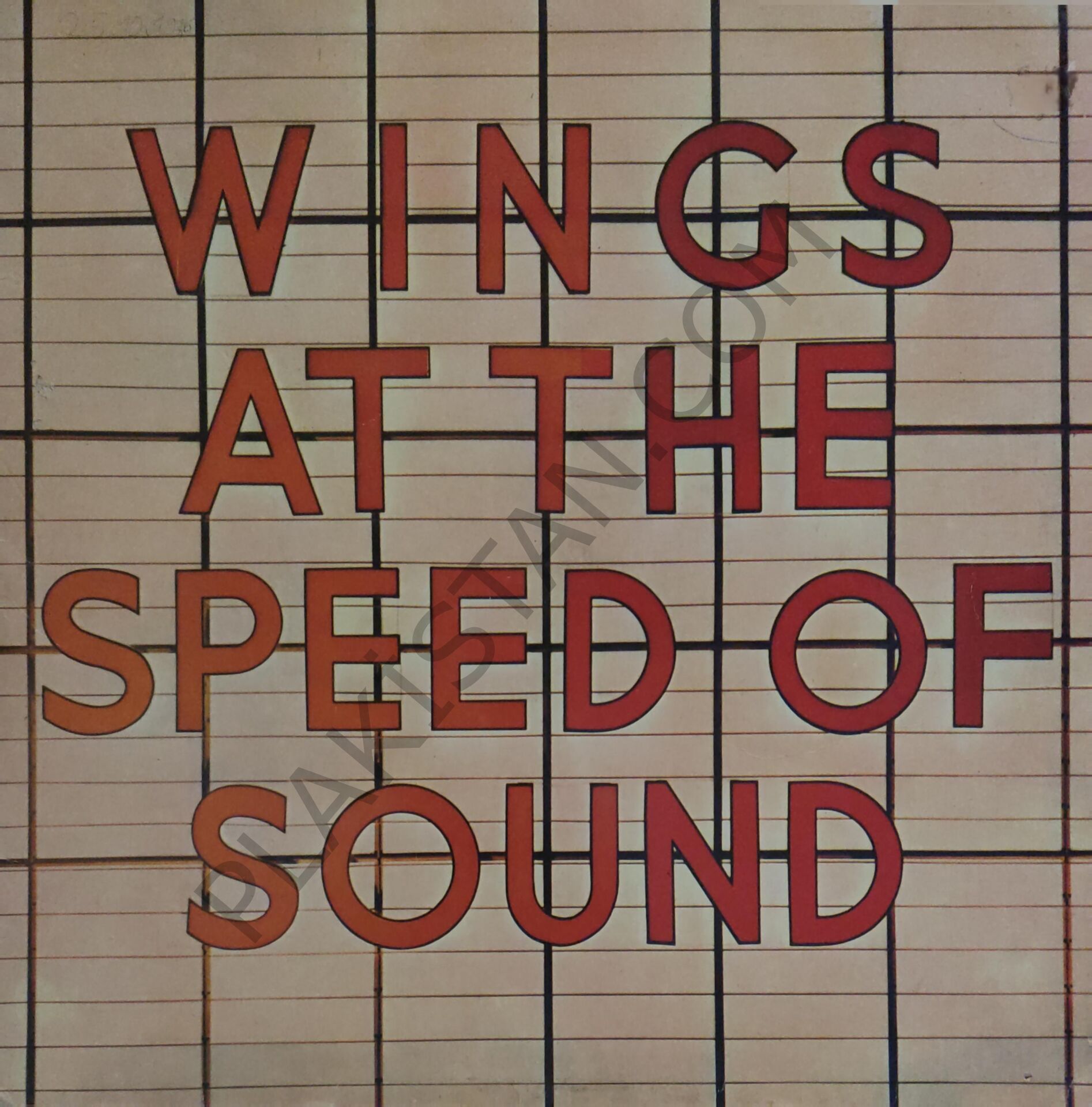 Wings At The Speed Of Sound LP PLAK