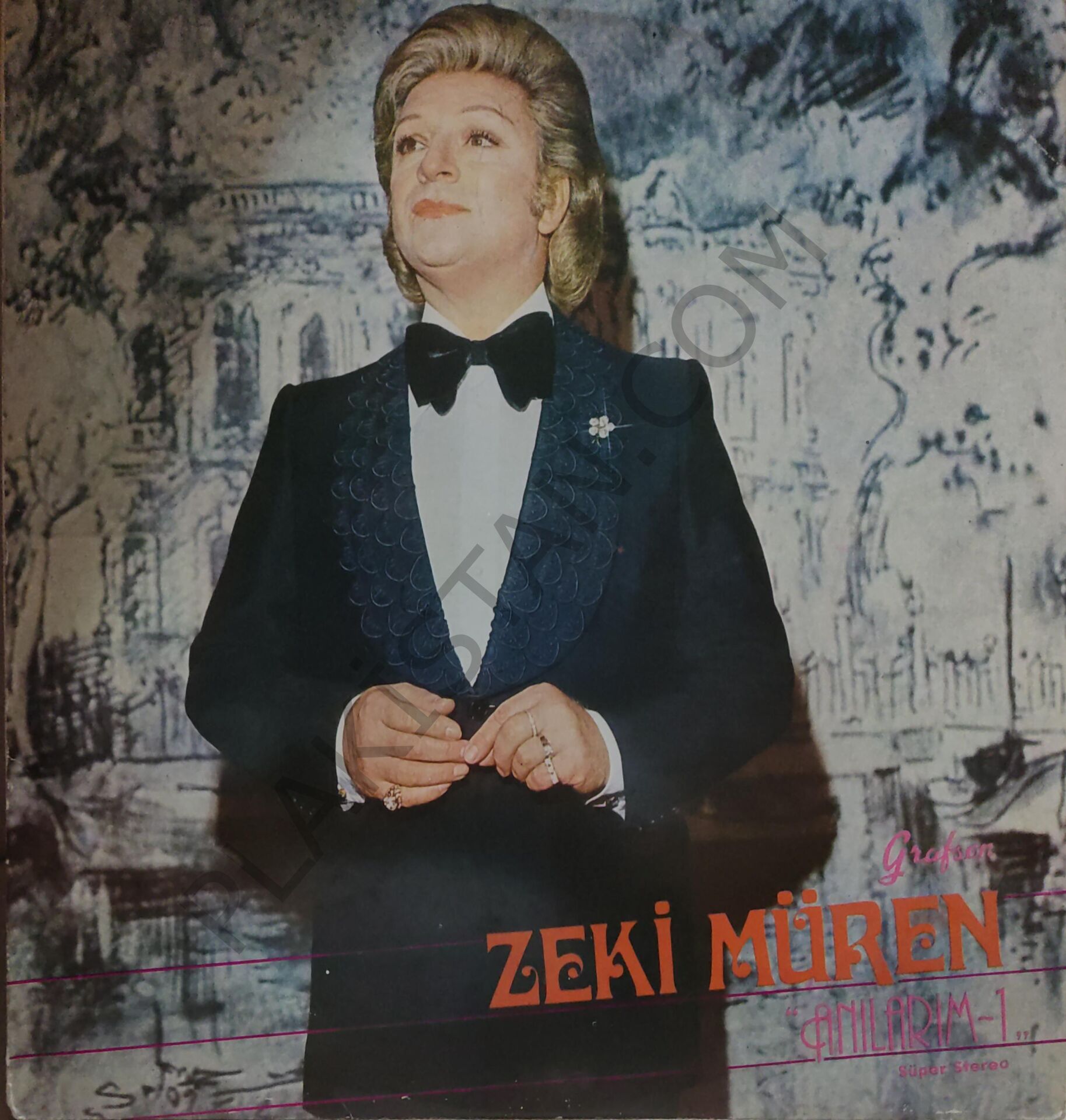 Zeki Müren Grafson Anılarım 1 LP PLAK