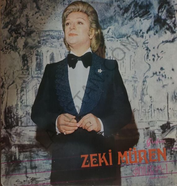 Zeki Müren Grafson Anılarım 1 LP
