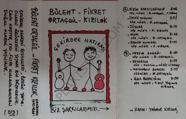 Çekirdek - Bülent Ortaçgil - Fikret Kızılok KASET