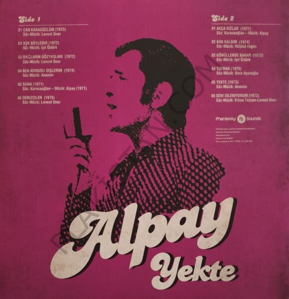 Alpay Yekte  ( PHARAWAY BASKI ) LP PLAK