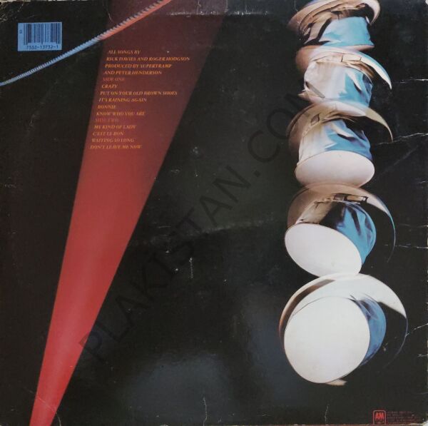 Supertramp – ''...Famous Last Words...'' LP PLAK