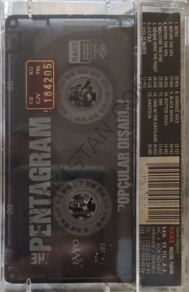 Pentagram - Popçular dışarı - KASET