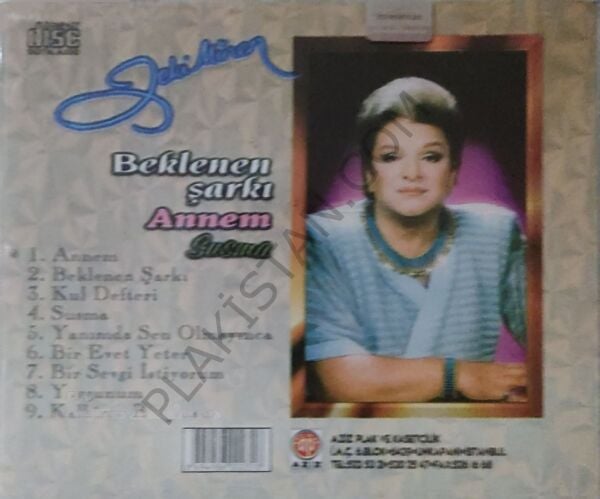 Zeki Müren – Beklenen Şarkı / Annem / Susma CD