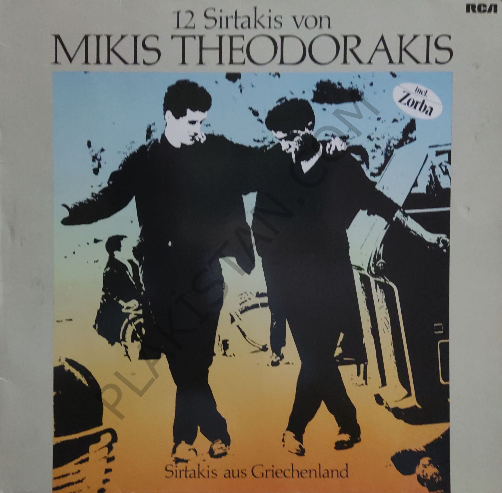 Mikis Theodorakis 12 Sirtakis Von LP  PLAK