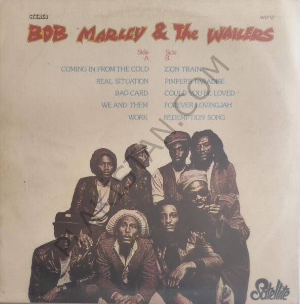 BOB MARLEY & THE WAILERS - UPRISING LP PLAK