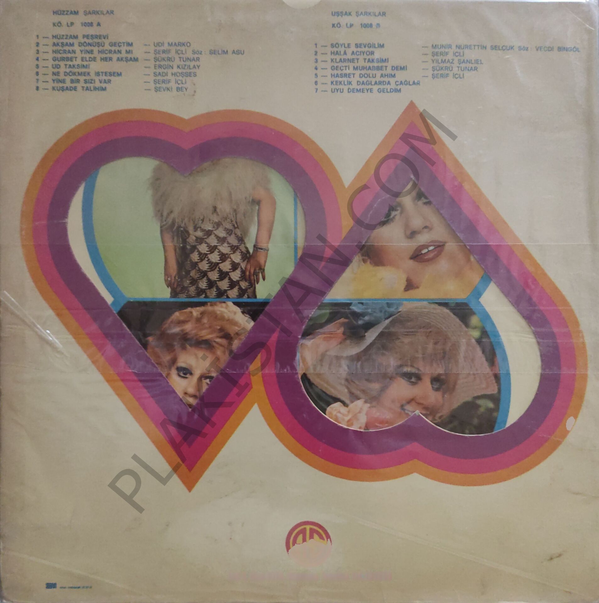 Muazzez Abacı As Plak LP PLAK