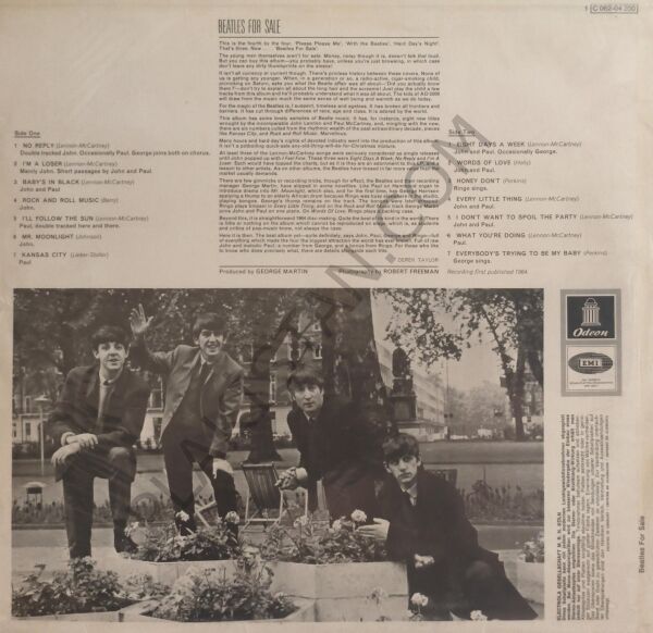 THE BEATLES - BEATLES FOR SALE LP PLAK