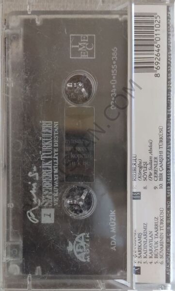 Ruhi Su - Seferberlik Türküleri  - KASET
