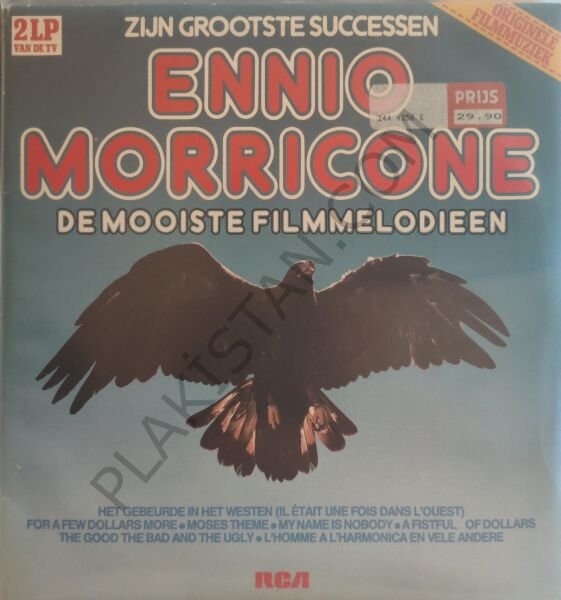 Ennio Morricone – Bandes Originales De Films Par Ennio Morricone Ses Plus Grands Succès LP PLAK