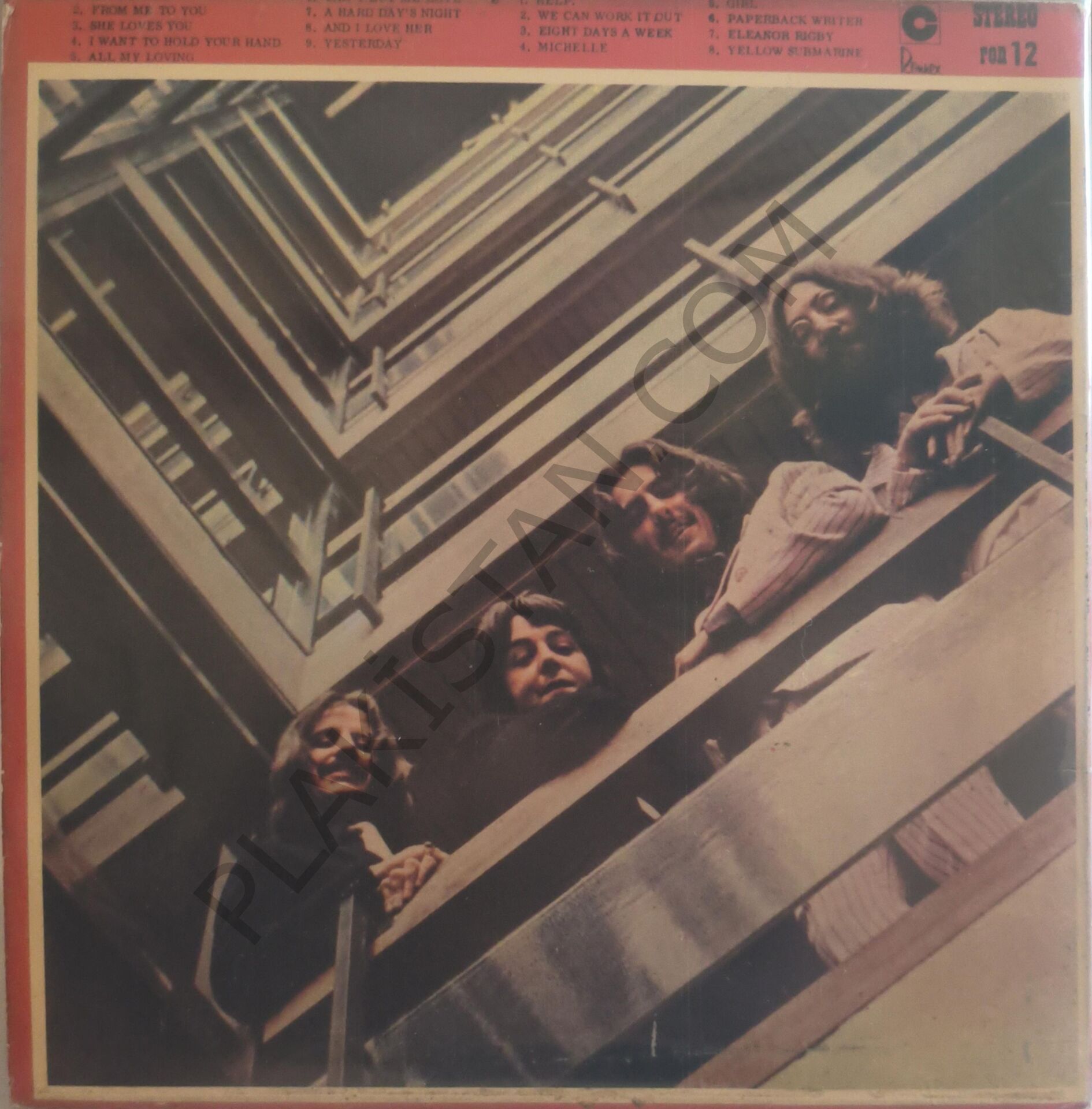 The Beatles 1962 - 1966 ( Dönem Türkiye Baskı 1 PLAK ) LP PLAK