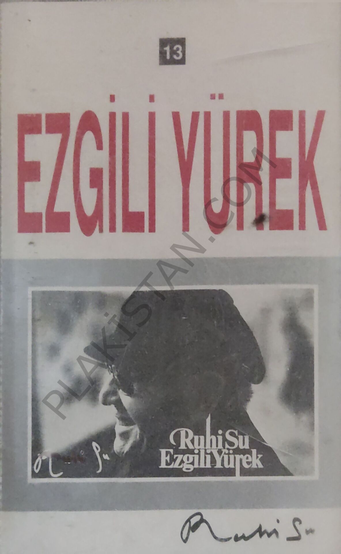 Ruhi Su - Ezgili Yürek ( İMÇE BASKI )  KASET