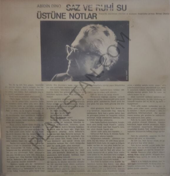 Ruhi Su Şiirler Türküler LP PLAK