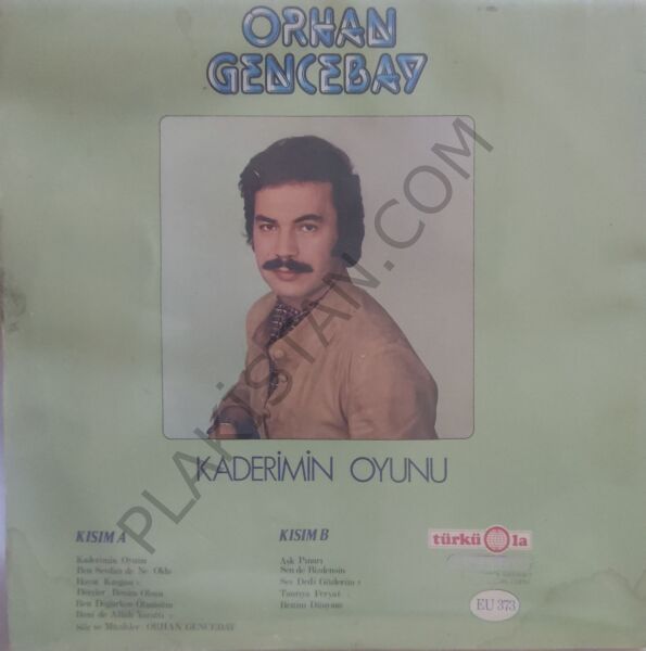 Orhan Gencebay Kaderimin Oyunu Alman Baskı LP