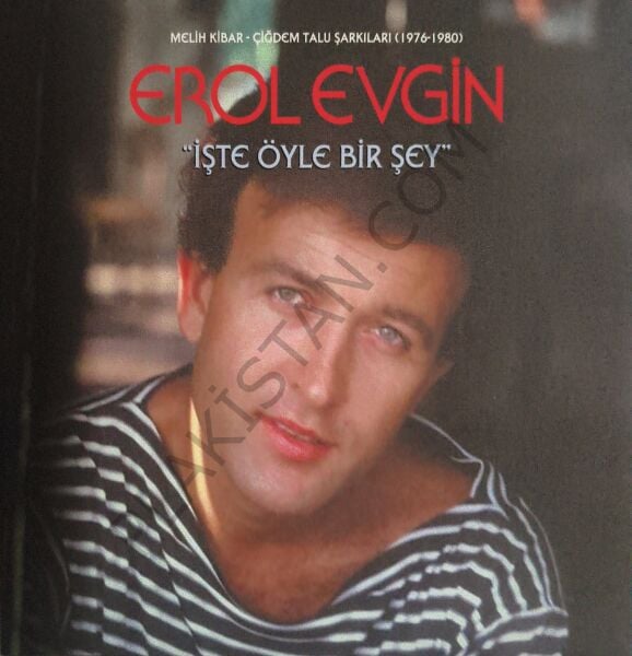 EROL EVGİN - İŞTE ÖYLE BİR ŞEY (MELİH KİBAR & ÇİĞDEM TALU ŞARKILARI 1976 - 1980) LP PLAK
